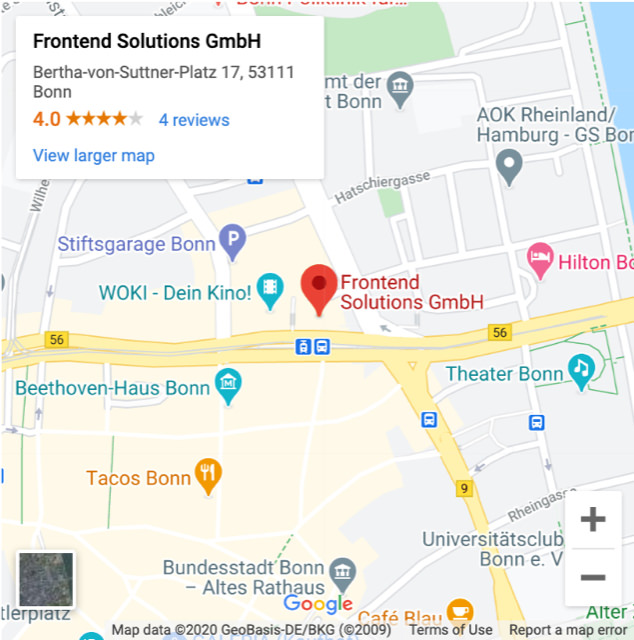 unternehmen map