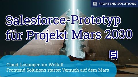Salesforce auf dem Mars? Die Digitalisierung des Weltalls läuft an!